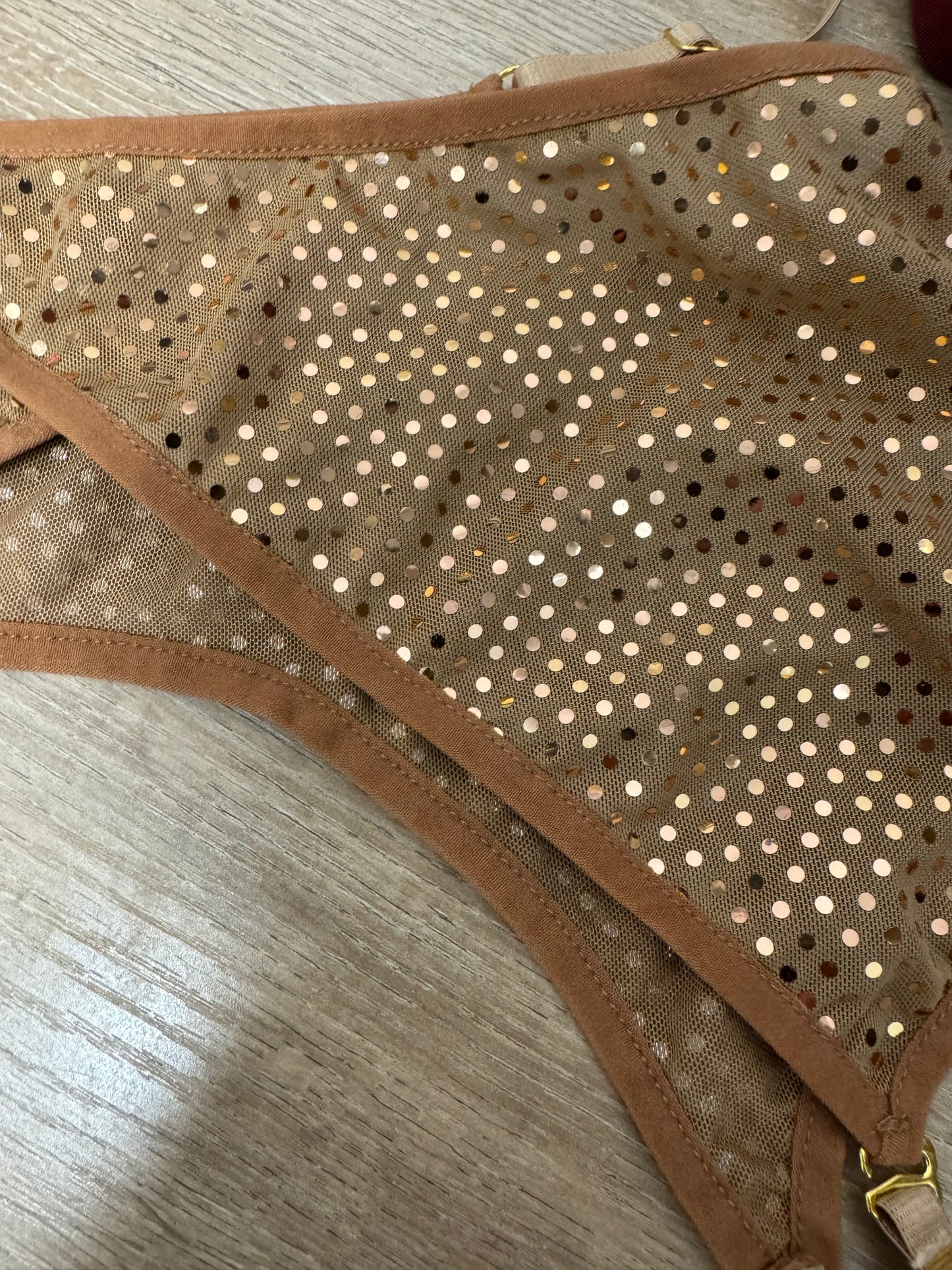 shining garter belt two colors option