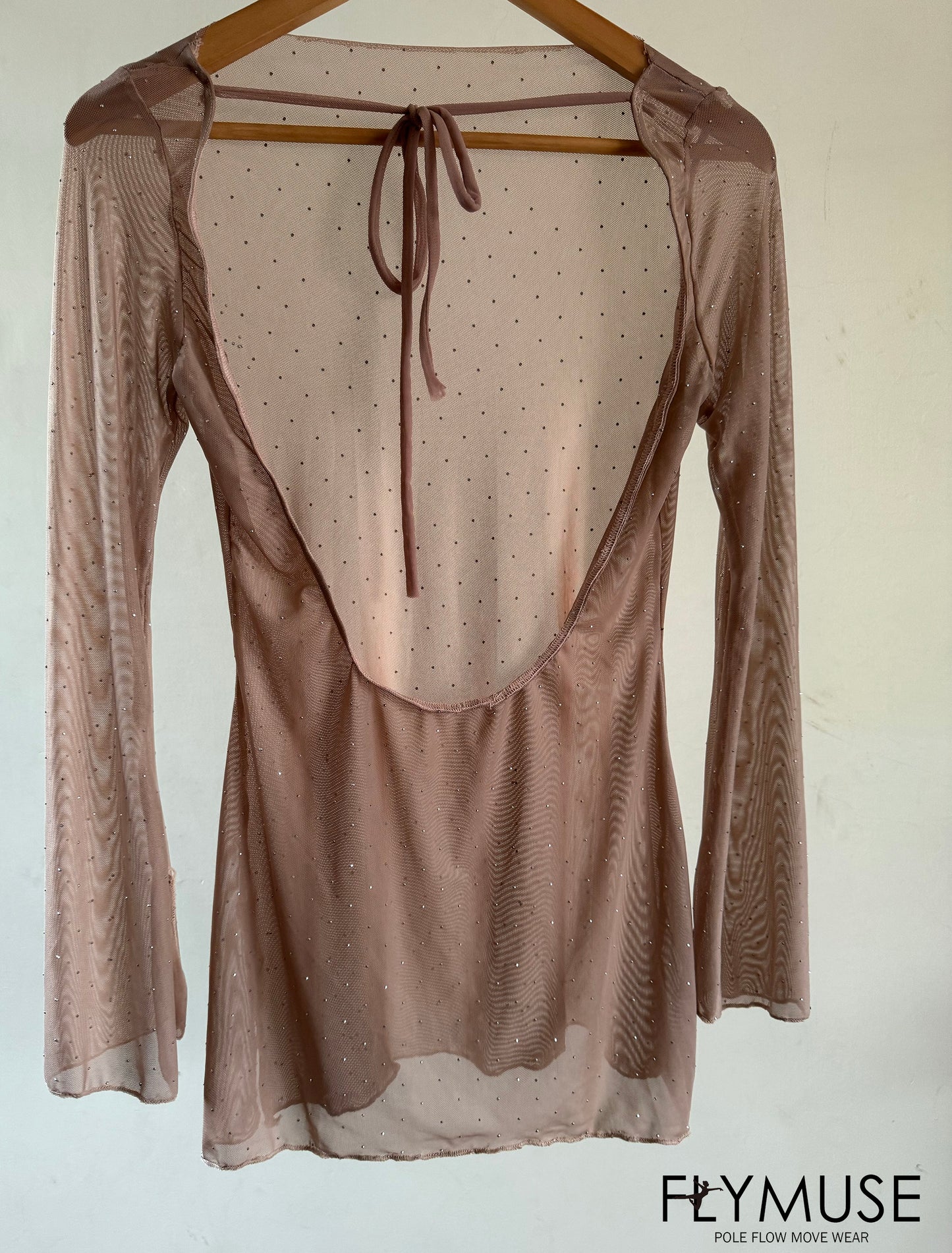 customerized rheinstone dress